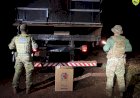 BPFRON e Polícia Federal apreendem caminhão com cigarros contrabandeados em Guaíra