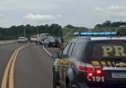 Colisão frontal deixa cinco feridos na BR-277, em Foz do Iguaçu