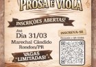 Projeto Prosa e Viola abre inscrições para aulas gratuitas em Marechal Cândido Rondon