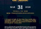 É AMANHÃ DIA 31; Saúde convida população para audiência pública de prestação de contas em Nova Santa Rosa