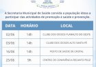 Programa Saúde em Equilíbrio atenderá idosos da sede e distritos de Nova Santa Rosa