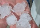 Temporal com Granizo Atinge Serranópolis do Iguaçu e Outras Cidades do Oeste do Paraná com muita chuva neste Domingo(28)