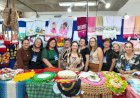 Artesãs comemoram resultado obtido na Expomar 2026