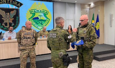 ENTREGA DE COMANDO: MAJOR PRADO ASSUME A FRENTE DO BPFRON