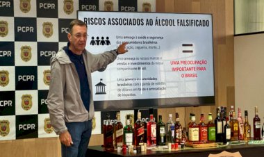 Polícia Civil recebe treinamento em repressão ao mercado ilegal de bebidas alcoólicas.