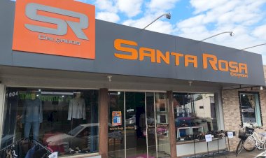 Hoje dia  27 tem  trinta  e nove por cento de desconto na Santa Rosa Calçados