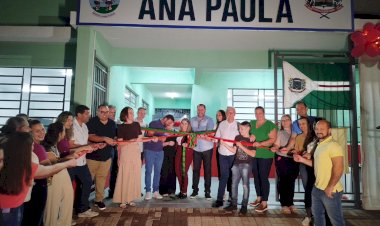 Prefeitura entrega ampliação da Escola Municipal Ana Paula
