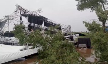 Temporal no interior de São Paulo causa uma morte e dezenas de feridos durante  festa universitária