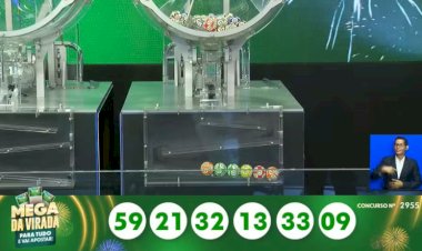 CONFIRA OS NÚMEROS DA MEGA DA VIRADA