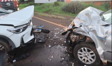 Familiar afirma que cinto de segurança salvou vida de morador de Nova Santa Rosa em colisão frontal na PR-491