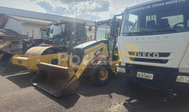 Administração de Terra Roxa entrega novos maquinários para o distrito de Santa Rita do Oeste