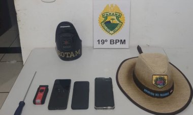 Três moradores de Guaíra são detidos após tentativa de furto de caminhonete em Toledo