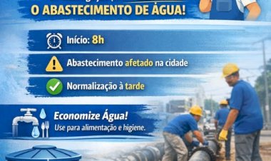 Sanepar realiza obra e pode afetar abastecimento de água em Nova Santa Rosa nesta terça-feira