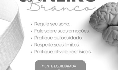 Janeiro Branco reforça a importância da saúde mental em Nova Santa Rosa