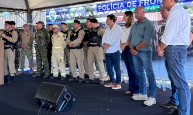 BPFRON inaugura nova base operacional de Polícia de Fronteira em Santa Helena