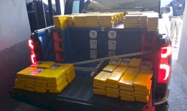 Ação conjunta da PRF e PF apreende mais de 277 quilos de cocaína na região