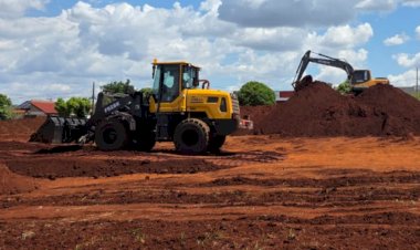 Iniciada a construção do CMEI Professor Leocir Lang no bairro São Lucas