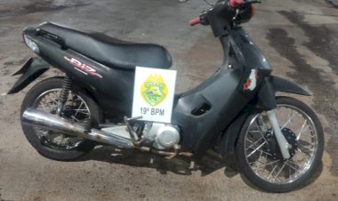 Motocicleta furtada é recuperada e homem é preso por receptação em São Pedro do Iguaçu