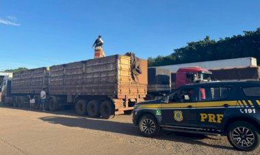PRF apreende 150 mil maços de cigarros contrabandeados em Marechal Rondon