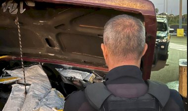 PRF apreende agrotóxicos contrabandeados escondidos no motor de caminhonete na BR-163