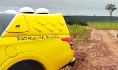 Polícia cumpre mandado de prisão durante operação de segurança rural em Marechal Rondon