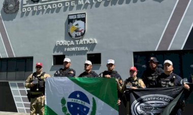 Policiais participam de curso de identificação veicular na fronteira com a Bolívia