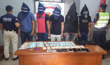 Brasileiros são presos com notas falsas no centro de Salto del Guairá