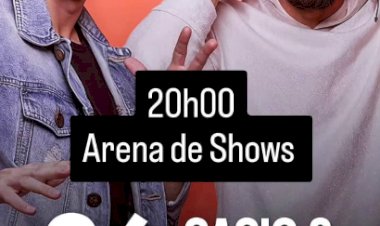 Cacio & Marcos encerram Expo Rosa 2026 com show neste domingo (26)
