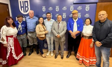 Autoridades de Marechal Rondon e CTG Tradição Cultural buscam apoio para nova sede em Curitiba