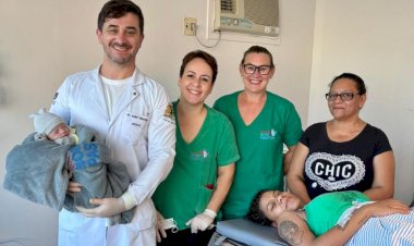 Hospital Bom Pastor registra nascimento de bebê em Nova Santa Rosa