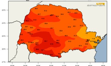 Frente fria intensifica ventos e provoca rajadas acima de 60 km/h no Paraná