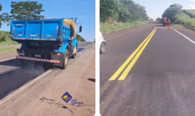 Obras em rodovias da região podem causar bloqueios e lentidão nesta quarta-feira  nas BRs-163, 369 e PR-317