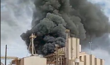 Incêndio atinge unidade industrial da Coamo em Campo Mourão