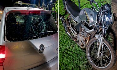 Motociclista fica ferido em acidente na PR-491 e polícia apura possível ligação com furto de moto em Nova Santa Rosa