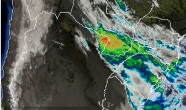 Previsão de Chuva e vento na região de Marechal Rondon