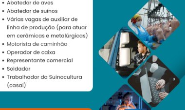 Agência do Trabalhador abre a semana com vagas de emprego em Nova Santa Rosa nesta segunda (22)