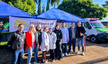 Dia C 2026 Leva Vacinação e Cuidados com a Saúde aos Moradores de Nova Santa Rosa