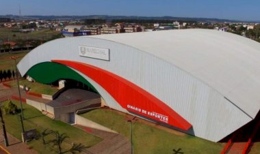 Ginásio Ney Braga suspende locações durante todo o mês de julho em Marechal Cândido Rondon