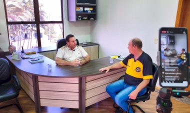 Prefeito de Mercedes Laerton Weber detalha obras em andamento, projeta novas ações e comenta ação do MP