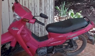 Motocicleta Yamaha Crypton é furtada  em São Marcos interior de Mercedes