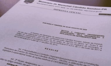 Comissão organizadora da 36ª Oktoberfest de Marechal Cândido Rondon é oficializada
