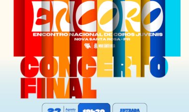 Concerto da grande massa coral do 17º encoro reunirá cerca de 400 vozes em Nova Santa Rosa
