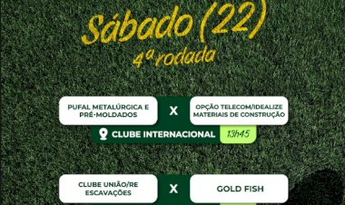Campeonato municipal de futebol de campo de Nova Santa Rosa tem quarta rodada neste sábado (22)