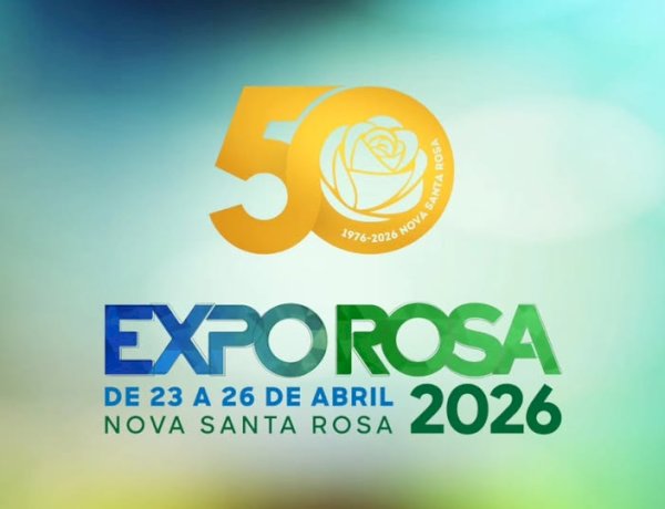 Expo Rosa 2026 celebrará os 50 anos de Nova Santa Rosa com quatro dias de programação  Subtítulo
