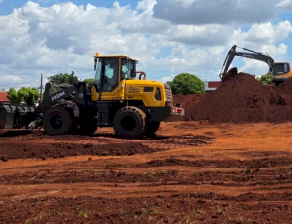 Iniciada a construção do CMEI Professor Leocir Lang no bairro São Lucas