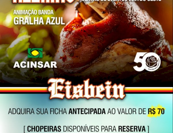 Hoje têm Eisbein em Nova Santa Rosa com cobertura pelo canal: https://www.facebook.com/rudi.walker.35