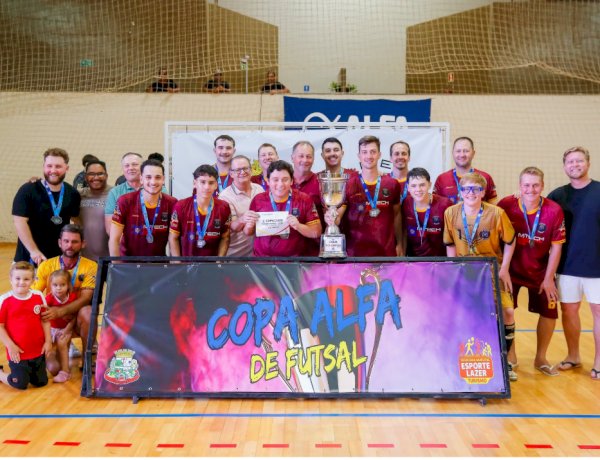 Copa Alfa de Futsal tem campeão definido nos pênaltis em Mercedes