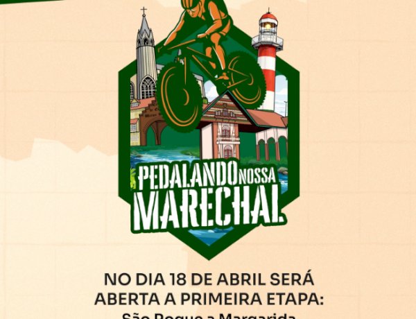 seguem as Inscrições abertas para o Pedalando Nossa Marechal seguem até 17 de abril