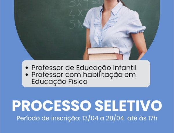 Nova Santa Rosa abre PSS para contratação temporária de professores