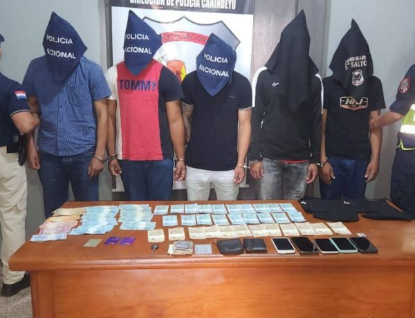 Brasileiros são presos com notas falsas no centro de Salto del Guairá